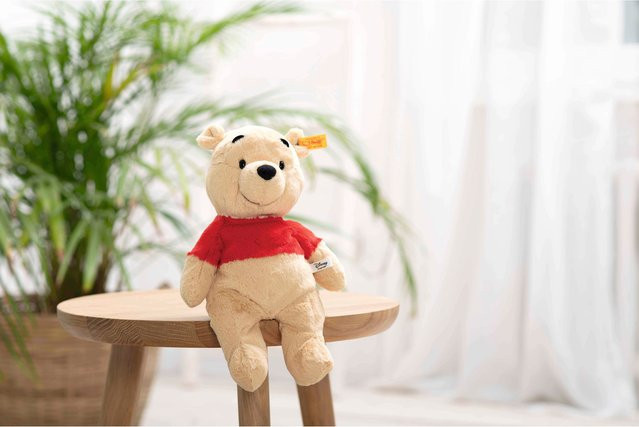 Steiff Disney Winnie Puuh Plüschtier ab Geburt gelb - Bild 1