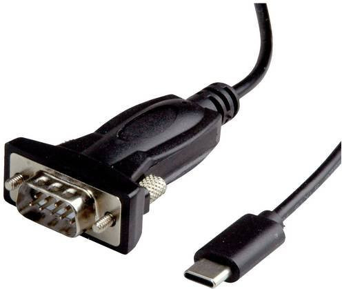 VALUE USB-C auf VGA Adapterkabel Schwarz, Länge: 1,8 m - Bild 1