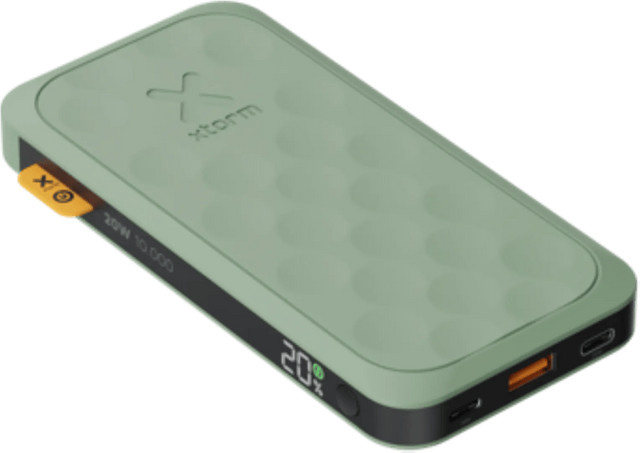 Xtorm Fuel Series Powerbank 10.000mAh mit 20W Schnellladefunktion in Grün mit USB-C und USB-A Anschlüssen - Bild 2