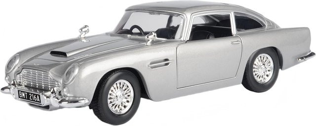 Linyi toy car Db5 Sportwagen Modell, 1:24, Metall, Grau - Bild 1