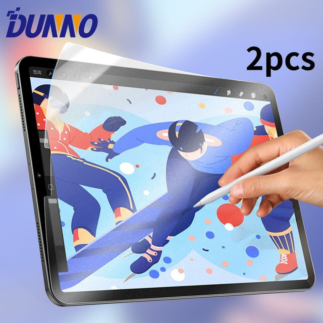 2er-Pack Xiaomi Screen Protector Matte PET Papier-Gefühl Folie für Redmi Pad Pro, Pad 10,61, MiPad 6, 5, 7 Pro und Pad 6S Pro, transparent - Bild 1