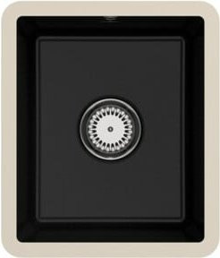 Villeroy & Boch Unterbauspüle Subway 45 in Schwarz mit CeramicPlus Beschichtung - Bild 1