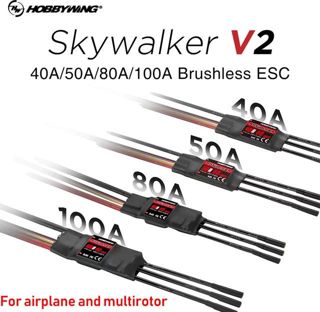 Hobbywing Skywalker V2 Bürstenloser ESC BEC Geschwindigkeitsregler - Bild 1