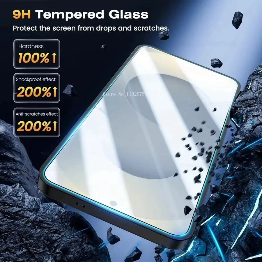 2 Stück Ultra-Klare Displayschutzfolie aus gehärtetem Glas für Samsung Galaxy S26 S25 S24 S23 S22 S21 Ultra Plus FE, transparent und kratzfest - Bild 2
