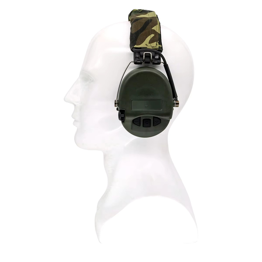 TCIHEADSET Taktische Airsoft SORDINIPSC Kopfhörer mit elektronischem Gehörschutz und Noise Reduction in Schwarz oder Grün - Bild 5