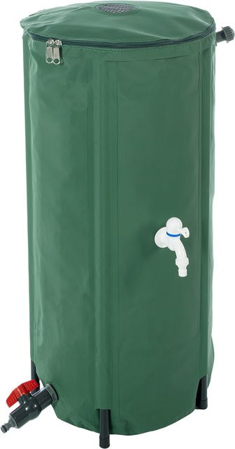 GardenHero Faltbare Regentonne in Grün mit 100 l Fassungsvermögen - Bild 1