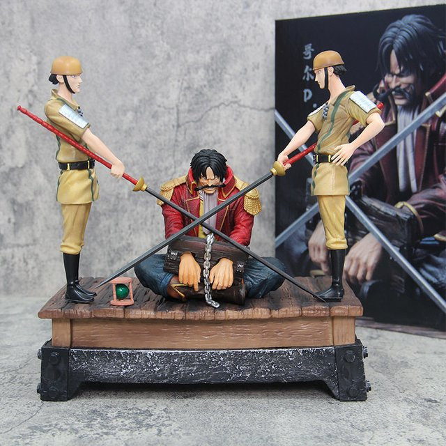 Bandai One Piece Roger sitzend mit Handschellen, Einzelfigur - Bild 1