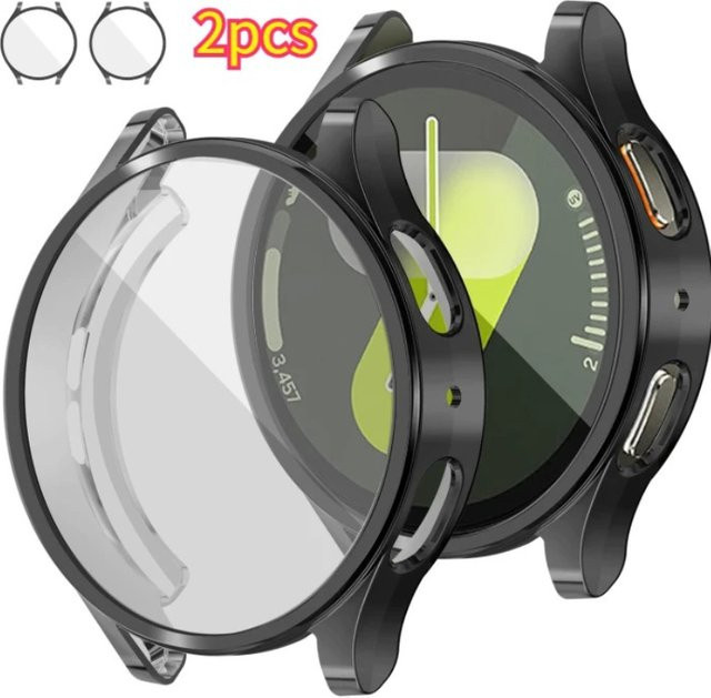 NEY Hülle für Samsung Galaxy Watch, Silikon, transparent, Unisex - Bild 1