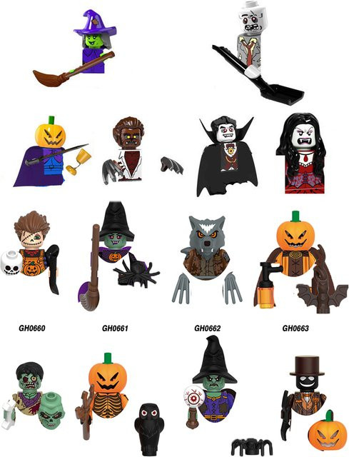 Disney Halloween Horror Figuren, Mini-Baustein-Set - Bild 1