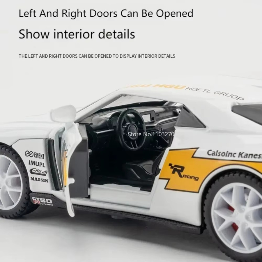 RMZ city GTR50 Lightning Track Edition Sportwagenmodell, 1:32, mit Licht und Sound - Bild 3