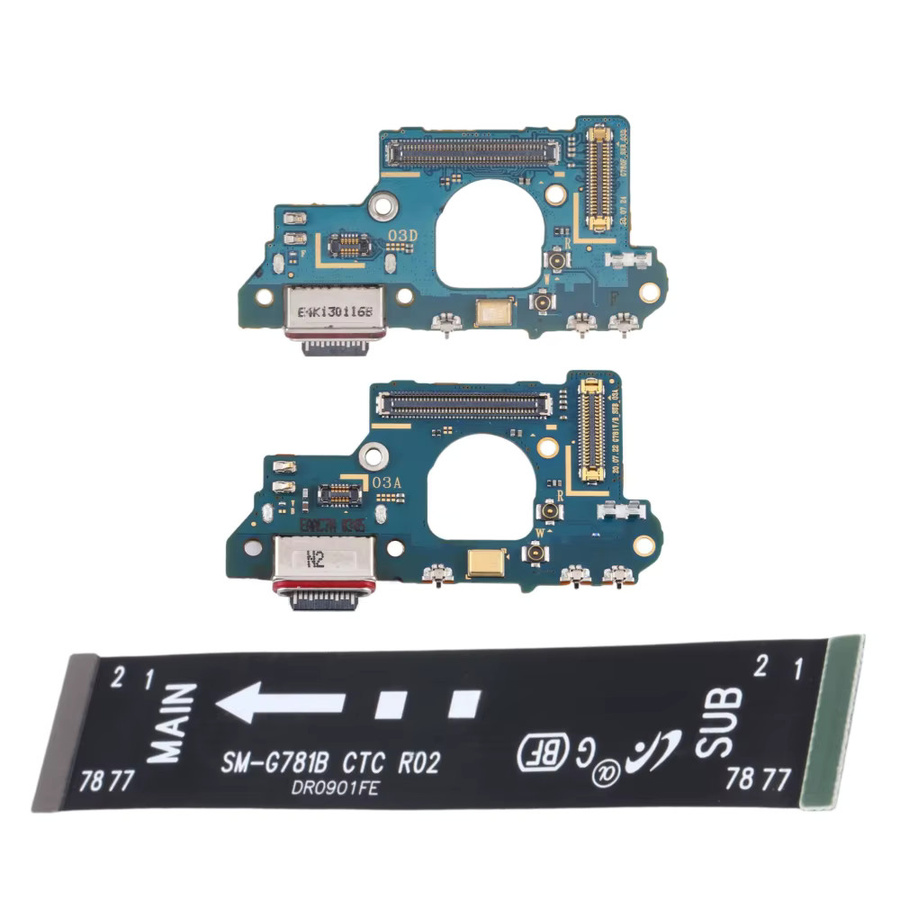 Ladeanschlussplatine mit USB-C Ladebuchse für Samsung S20 FE 4G/5G G780F G781B G781V Flexkabel Dock-Anschluss Hauptplatine - Bild 5