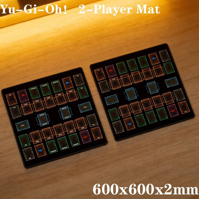 Bandai Yu-Gi-Oh!, Duell-Matte, Gummi, Bunt / Mehrfarbig - Bild 1