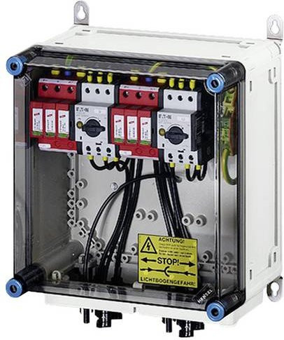 Hensel Mi PV 2222 Generatoranschlusskasten Verteilung aus Kunststoff in Weiß - Bild 1