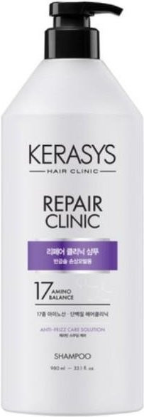Kerasys Repair Clinic Shampoo, 980 ml, für strapaziertes Haar, Protein - Bild 1