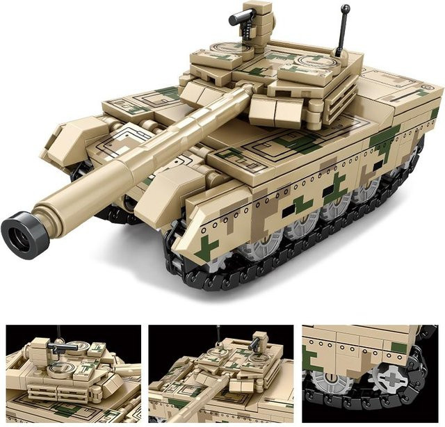 Linyi toy Gepanzerter Kampfpanzer Transportfahrzeug Armeestil - Bild 1