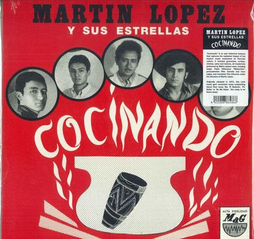 Martín López y sus Estrellas - Cocinando LP Vinyl, Vampi Soul, 2024, Weltmusik & Jazz, Rot - Bild 1