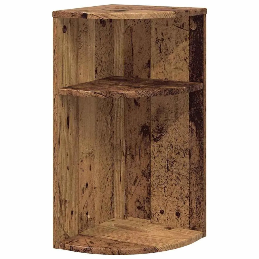 vidaXL Beistelltisch aus Altholz in Braun, B/T/H: 29,6 x 29,6 x 60 cm - Bild 2