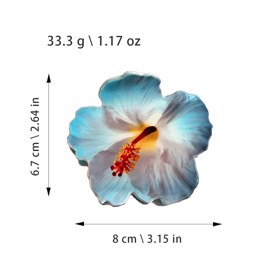 MEPHINA Haarnadel Blumen-Design, Damen - Bild 3