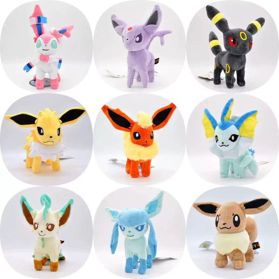 Pokémon Eevee Family Plüschtier-Set, Stoffpuppen - Bild 2
