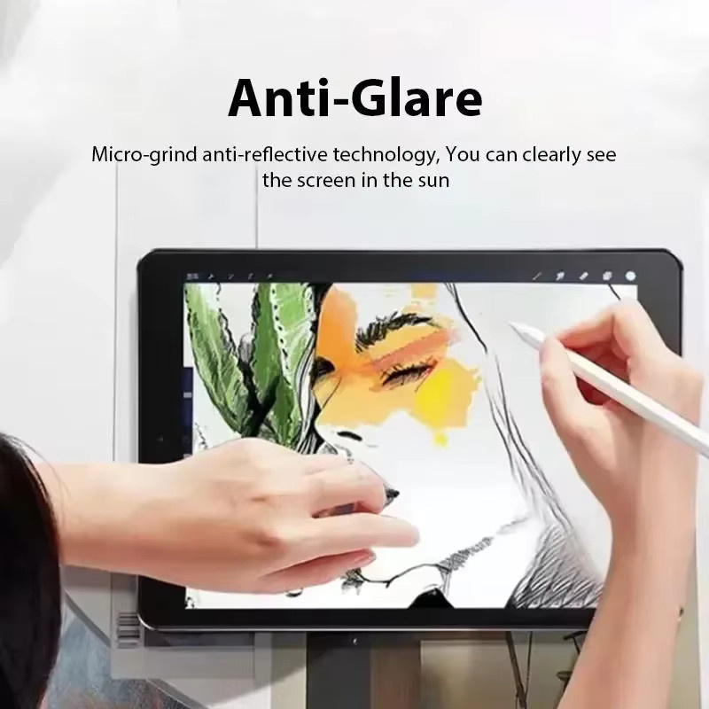 TBTIC Matte Displayschutzfolie Transparent für iPad Air 6 M2, Pro 11 und 13, Pro 12.9, Mini 6 sowie iPad Generationen 7 bis 10 - Bild 5