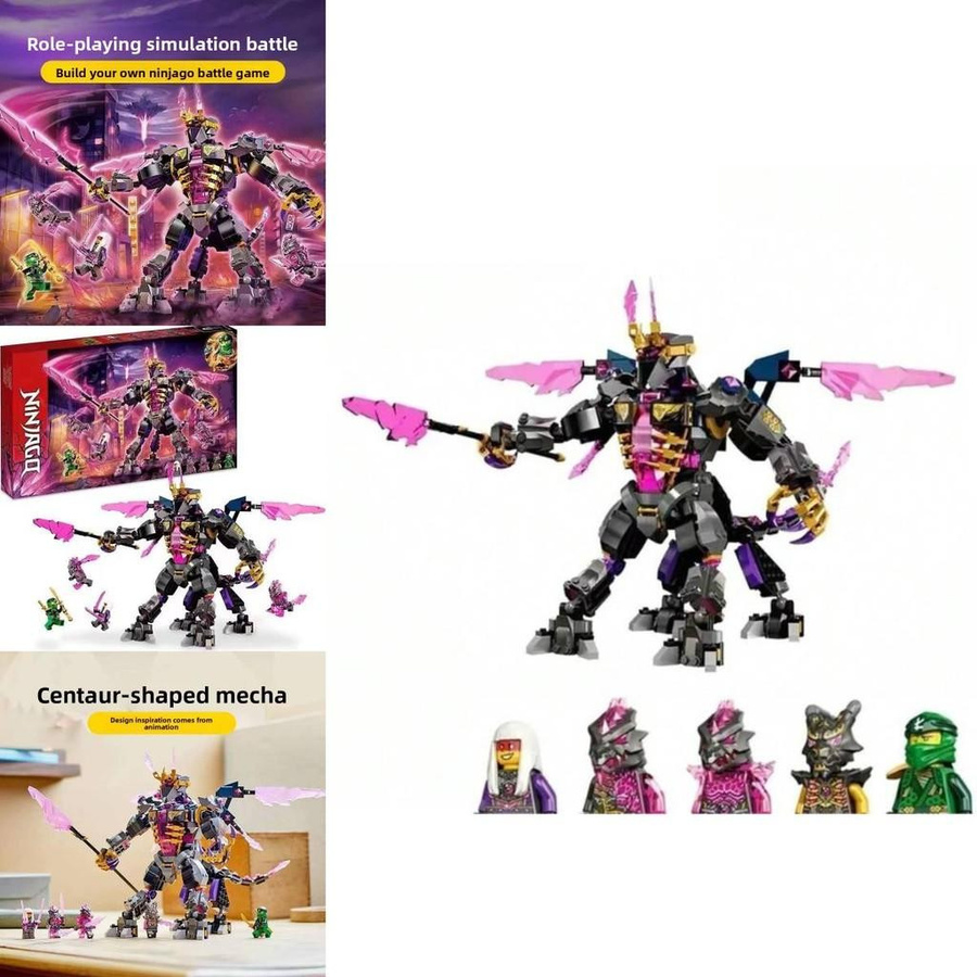 Ninjago Kristallpalast Baustein Modell - Bild 5