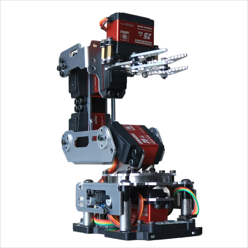 BinHex Roboterarm DIY Kit, Metall, APP-Steuerung, 6 Dof - Bild 2