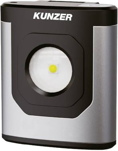 Kunzer PL-002 LED Akku-Arbeitsleuchte in Schwarz mit 600lm - Bild 1