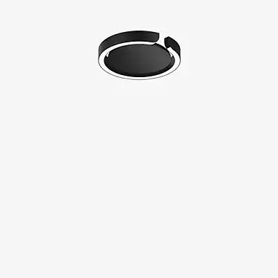 Occhio Mito Soffitto 20 Flat Wide LED Wand- und Deckeneinbauleuchte in Schwarz Matt mit einstellbarer Farbtemperatur (2.200-3.500 K) - Bild 1