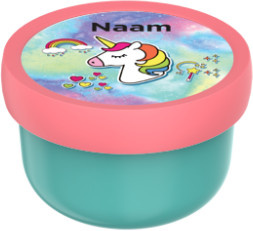 Mepal Fruchtbox Unicorn Multicolor 300 ml mit Besteck, mikrowellengeeignet und auslaufsicher - Bild 1