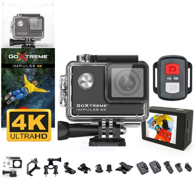 GoXtreme Impulse Action Cam 4K Action Camera in Schwarz mit Wi-Fi - Bild 1