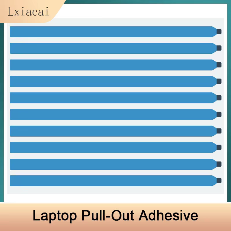 Lxiacai Easy Pull Kleber für Laptop-Bildschirm und LCD-Display, doppelseitiges selbstklebendes Reparatur-Band in Blau, Dicke: 0,5 mm - Bild 2