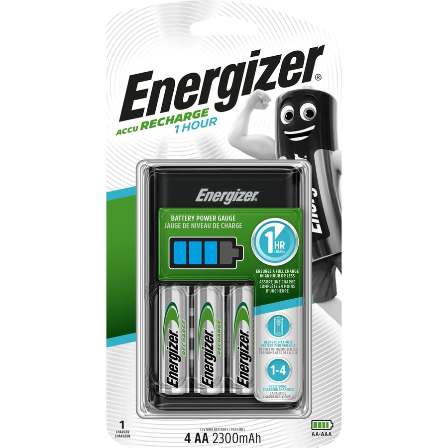 Energizer CH1HR3 Akku-Ladegerät für NiMH Micro (AAA) und Mignon (AA) Batterien - Bild 3