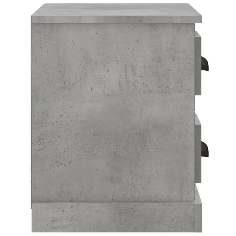 Vidaxl Nachttisch in Betongrau im Industrial Design, B/T/H: 60 x 35,5 x 45 cm - Bild 4