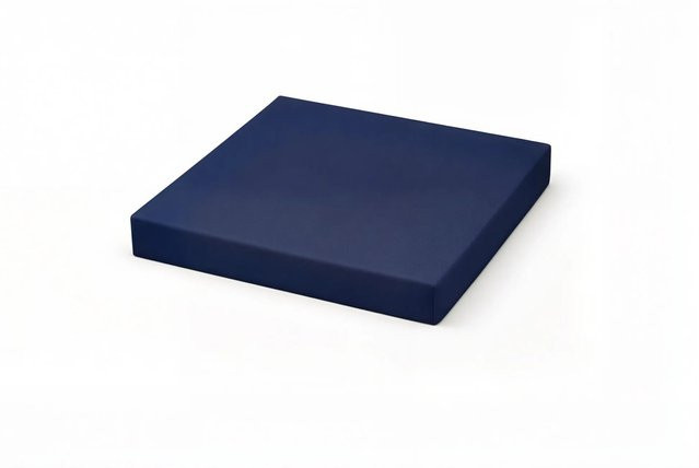 Setgarden Square 2er Set Sitzkissen für Indoor & Outdoor in Marine Blau, B/T/H: 40 x 40 x 4 cm - Bild 1