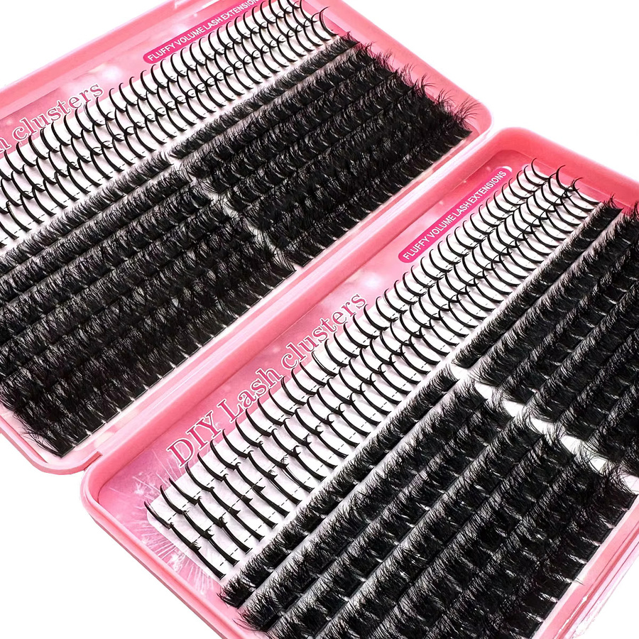 UMIRYAO Wimpernbüschel, Black, Unisex - Bild 3