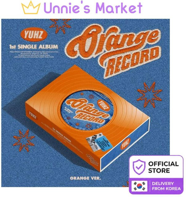 YUHZ, 1. Single-Album, Orange ver., CD - Bild 1