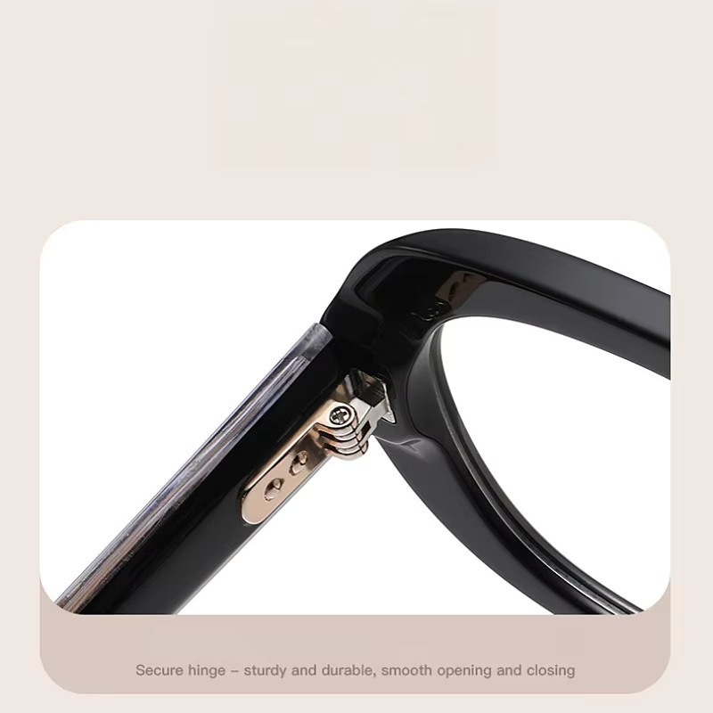 F·DRACON 3016 Korrektionsbrille, oval, Vollrand, Unisex, black - Bild 1