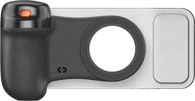 Igeteck Magnetischer Handy-Kamera-Griff mit kabellosem Auslöser in Schwarz - Bild 1