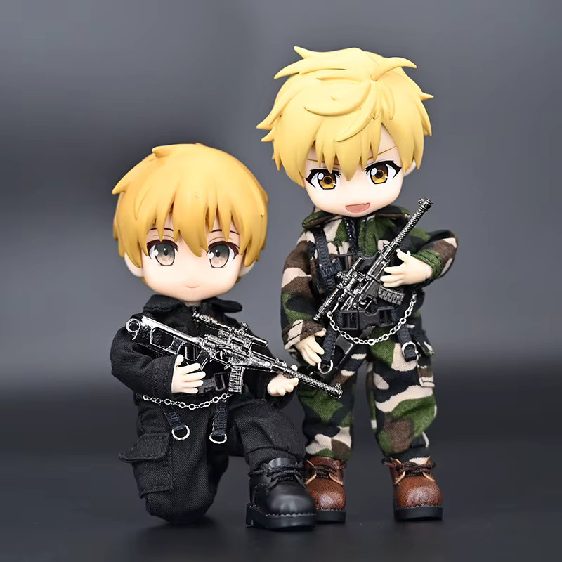 Me and Toy Ob11 Puppe Alpha Taktische Kleidung Spezielle Polizeiuniform Zubehör - Bild 1