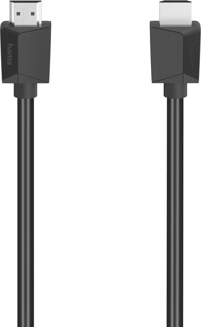Hama High Speed HDMI-Kabel mit Ethernet und 4K Unterstützung in Schwarz, Länge: 1,5 m - Bild 1