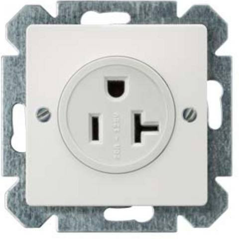 Siemens Steckdose Delta Schalterprogramm in Weiß 5UB1534 - Bild 1