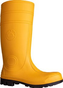 Hase Wiesmoor S5 Sicherheitsstiefel aus PVC/Nitril in Gelb, Größe 47 - Bild 1