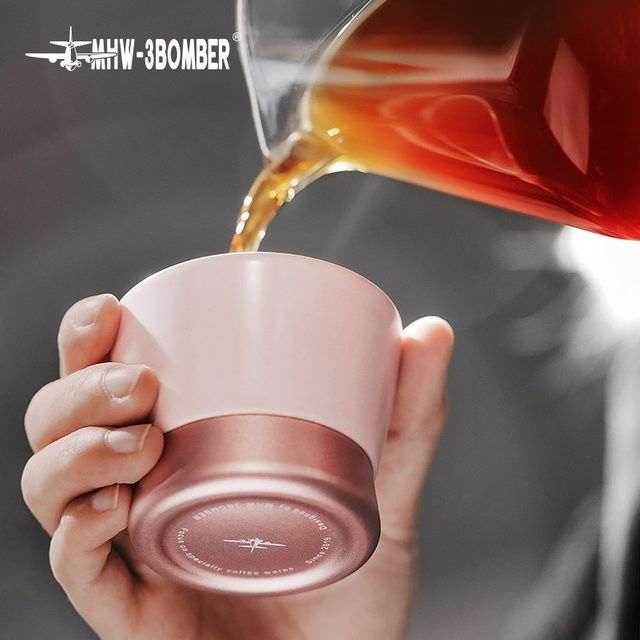 MHW-3BOMBER Keramik-Kaffeetasse aus Porzellan in Weiß für Latte, Tee oder Cappuccino, 240 ml - Bild 1