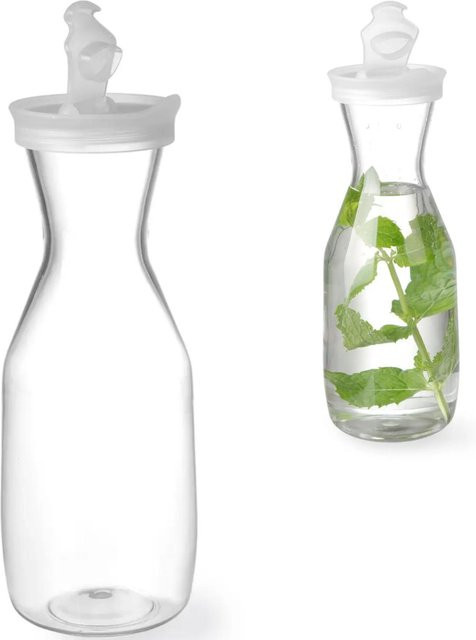 Hendi Krug Karaffe mit Deckel und Ausgießer, transparent, 1 l - Bild 1