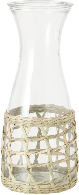 Boltze Karaffe Santos Transparent Höhe: 26 cm, Durchmesser: 11 cm - Bild 1
