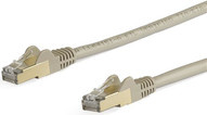 StarTech.com Patchkabel CAT6a STP Ethernet LAN, RJ45-Snagless-Steckverbinder, Grau, Länge: 10 m - Bild 1