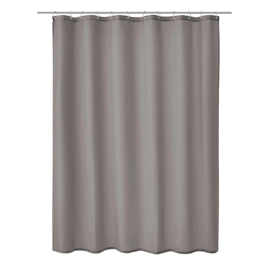 KLEINE WOLKE Duschvorhang Kito Grau B: 180 cm, H: 240 cm - Bild 2