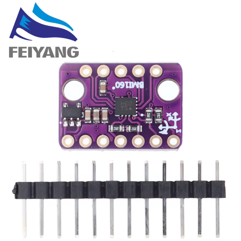 MH-ET leben BMI160 6-Achsen-Sensor Modul mit 6DOF Rate Gyro und Schwerkraftbeschleunigungsmesser via IIC I2C SPI Kommunikation 3-5V - Bild 2
