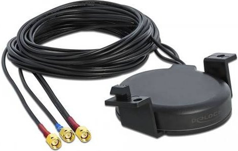 Delock 12700 LTE MIMO GNSS Antenne für Smart Home in Schwarz - Bild 1