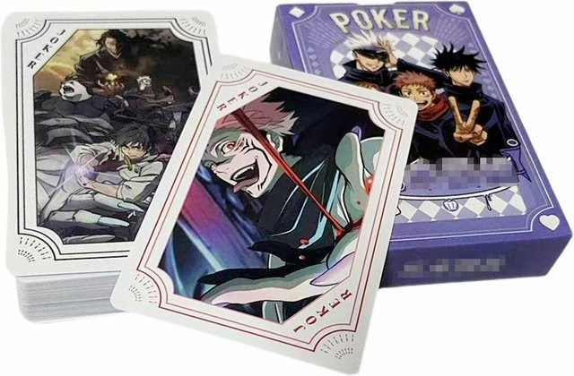 Potdemiel Jujutsu Kaisen Pokerkarten, Kartenspiel, Set - Bild 1